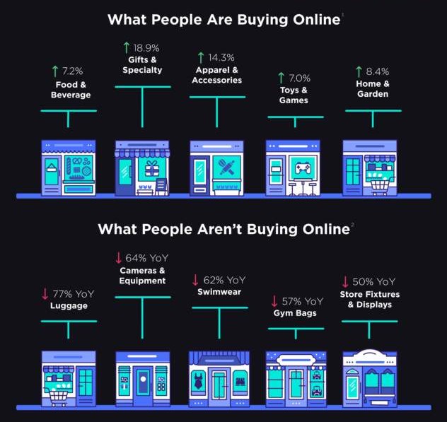 COVID-19 Ecommerce Infographic